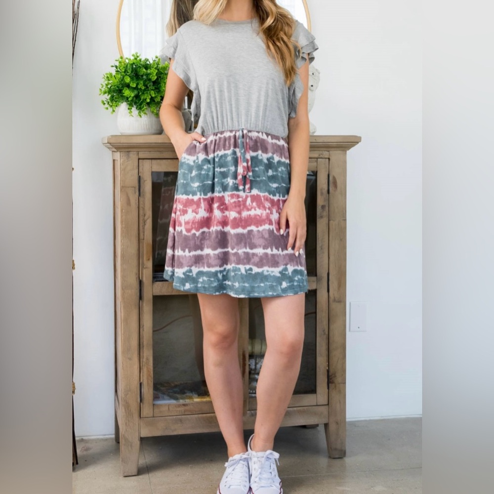 Tie dye dress